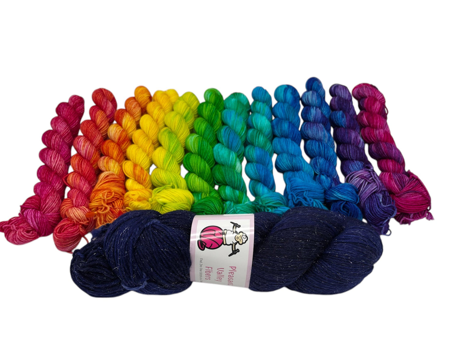 Supernova Shawl Kit-Midnight - Pleasant Valley Fibers