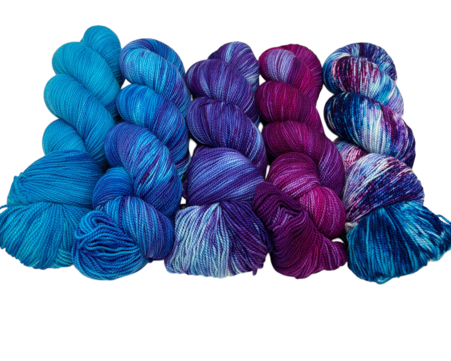 Fingering Weight Gradient - Pleasant Valley Fibers