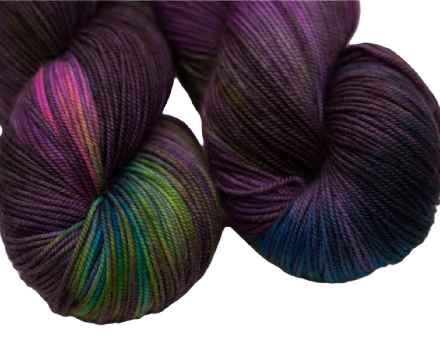 Psychedelic- Fingering Weight Yarn - Pleasant Valley Fibers