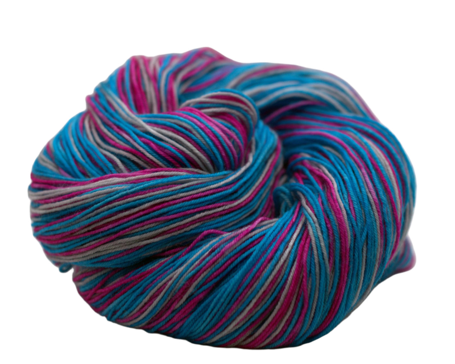 Joyous self-striping - Pleasant Valley Fibers