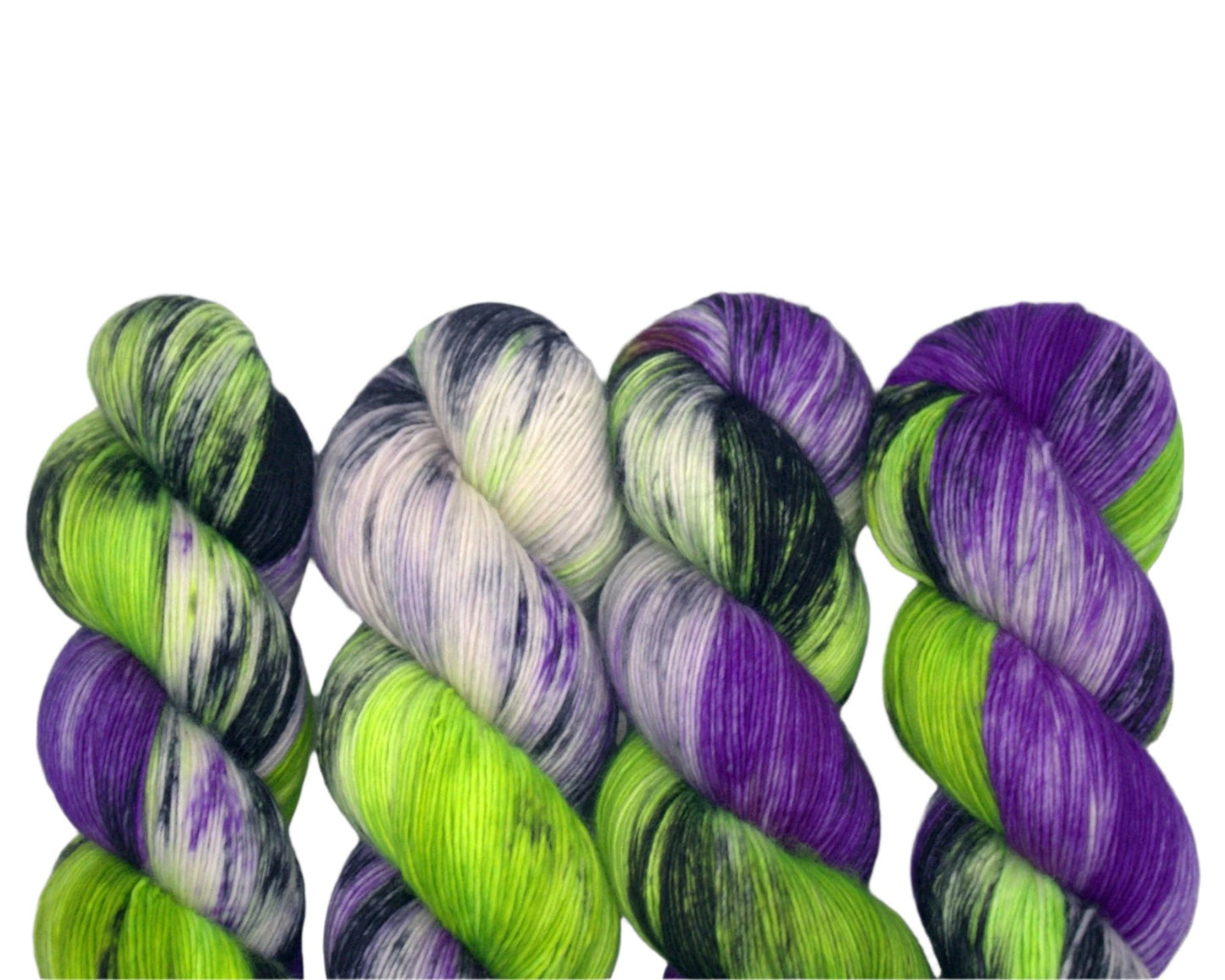 Beetlejuice, Single Ply Fingering Weight Yarn - Pleasant Valley Fibers