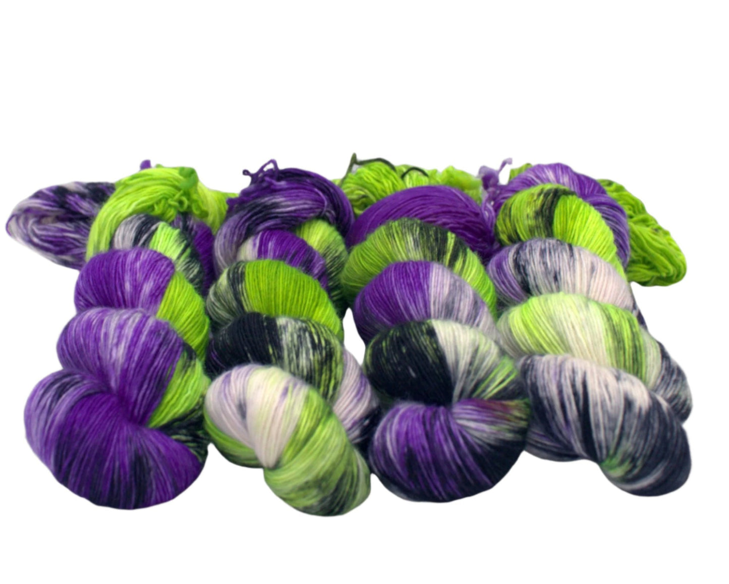 Beetlejuice, Single Ply Fingering Weight Yarn - Pleasant Valley Fibers