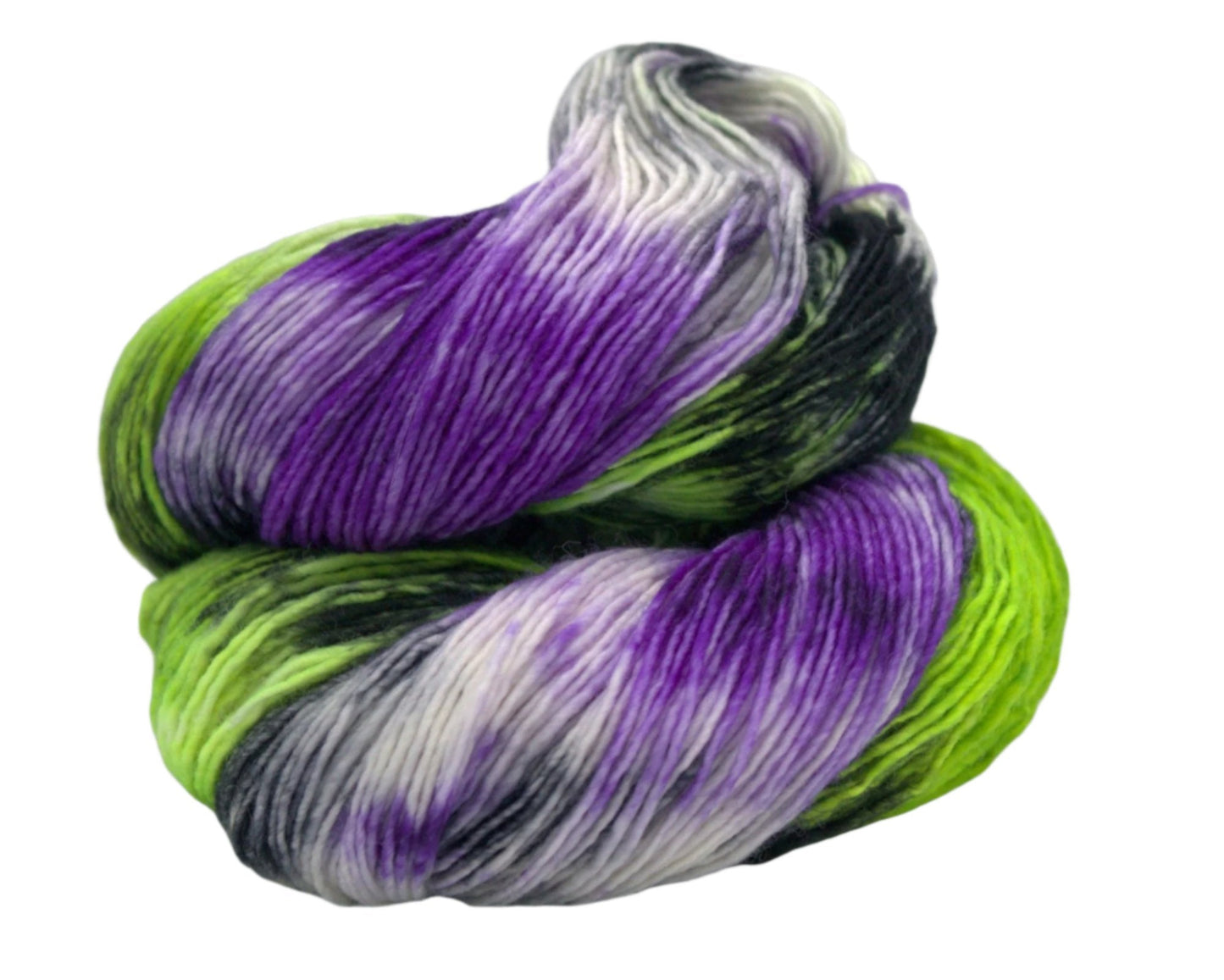 Beetlejuice, Single Ply Fingering Weight Yarn - Pleasant Valley Fibers