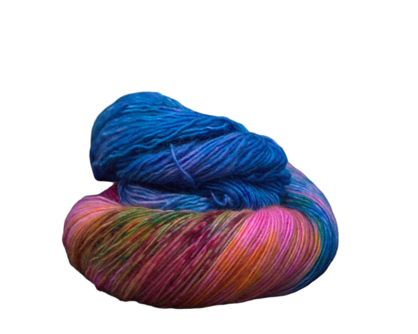 Clown Juice, OOAK, Single Ply Fingering Weight Yarn - Pleasant Valley Fibers