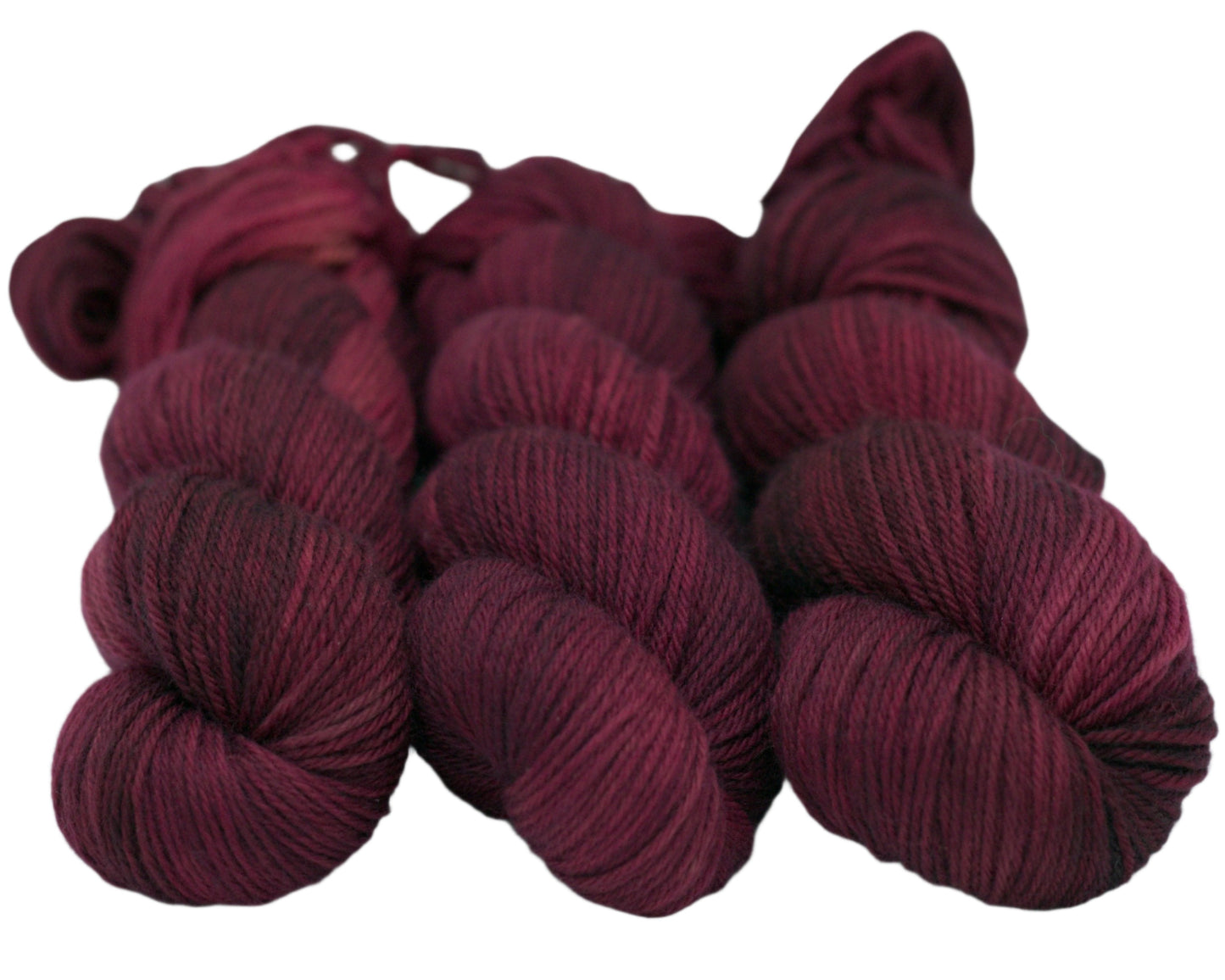 Burgundy Wine, Non-Superwash DK - Pleasant Valley Fibers