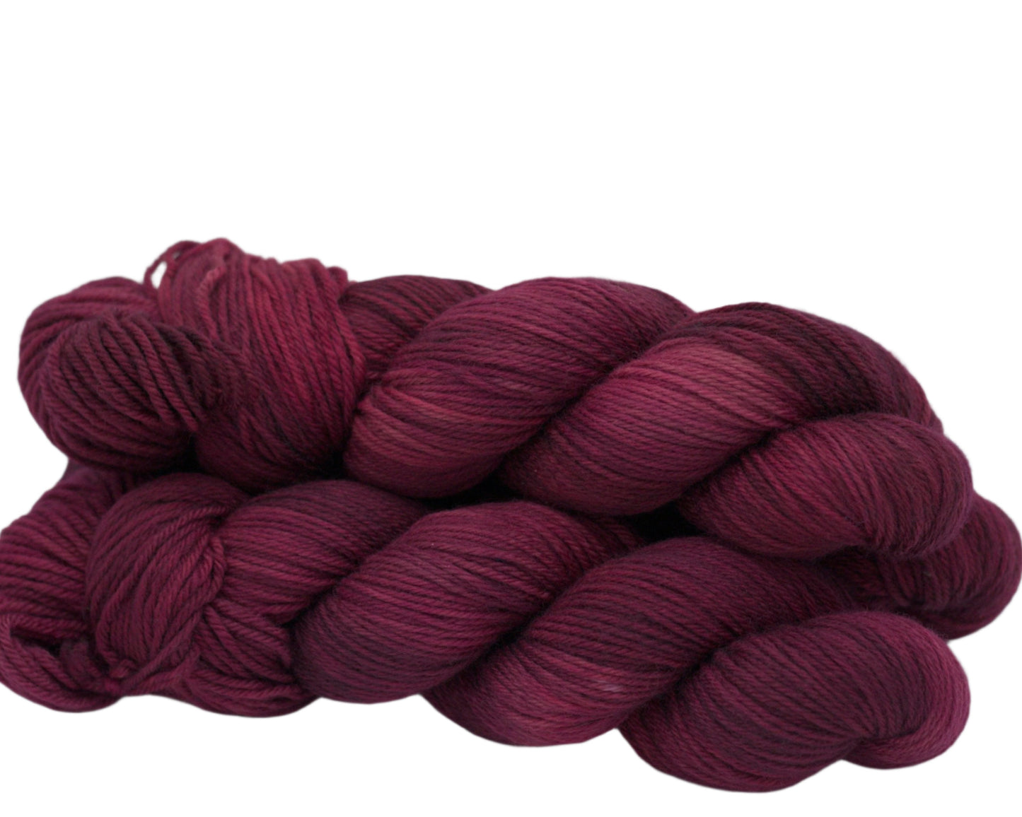 Burgundy Wine, Non-Superwash DK - Pleasant Valley Fibers