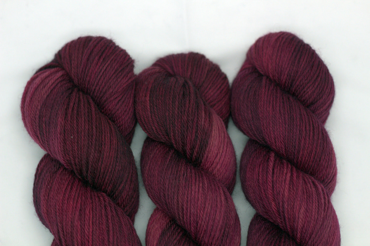 Burgundy Wine, Non-Superwash DK