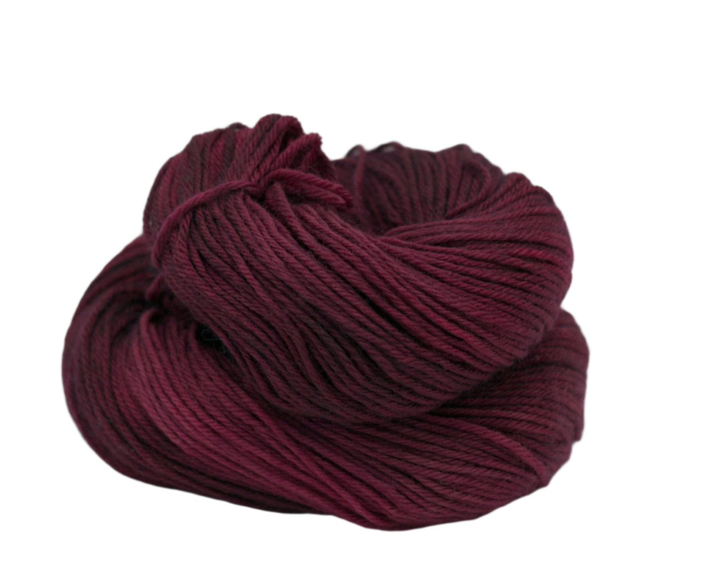 Burgundy Wine, Non-Superwash DK - Pleasant Valley Fibers