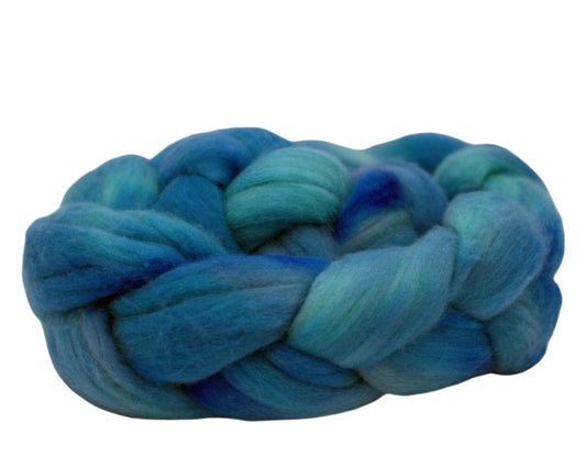 Am I Blue? Combed Top - Pleasant Valley Fibers