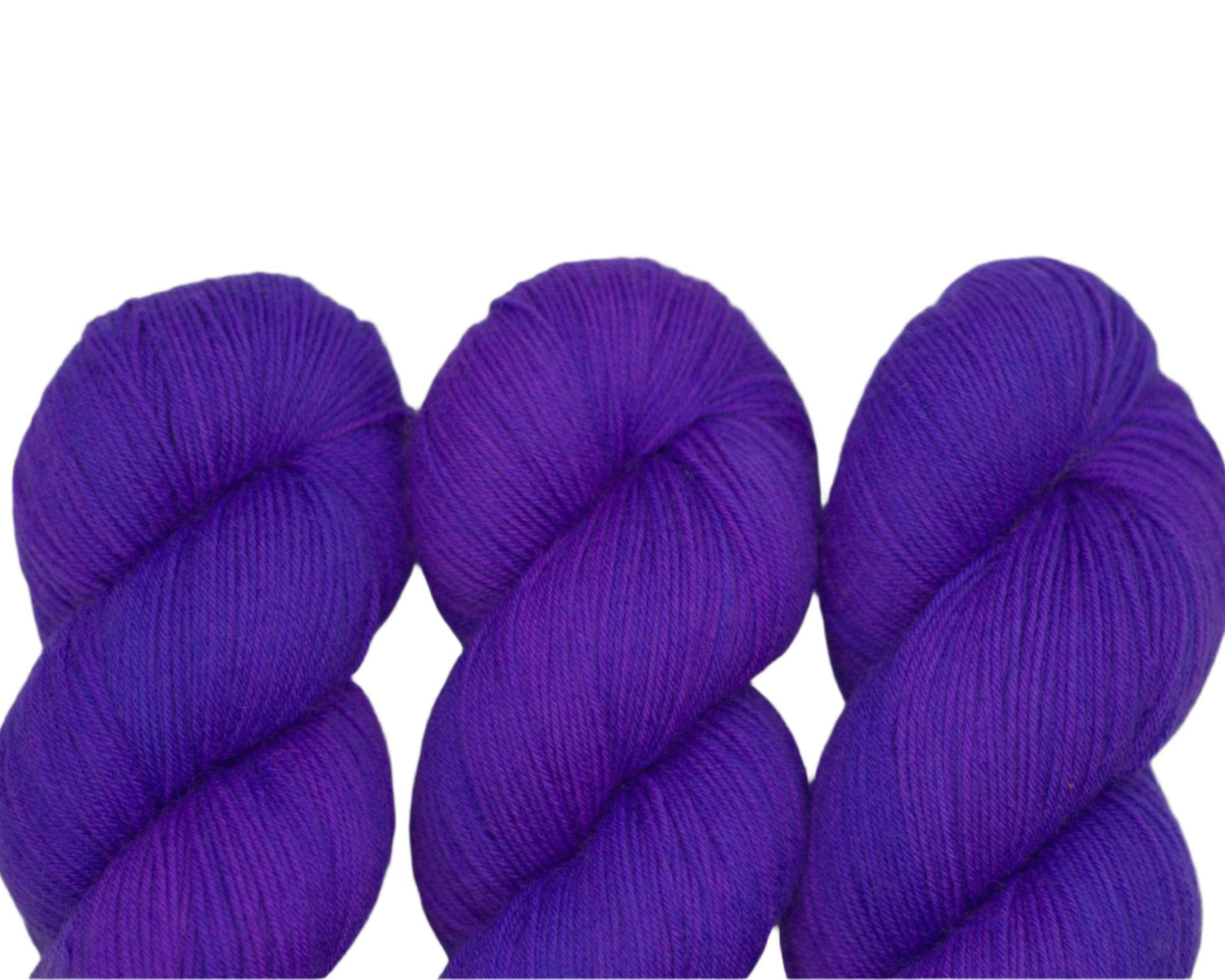 Blurple, Fingering Weight Yarn - Pleasant Valley Fibers