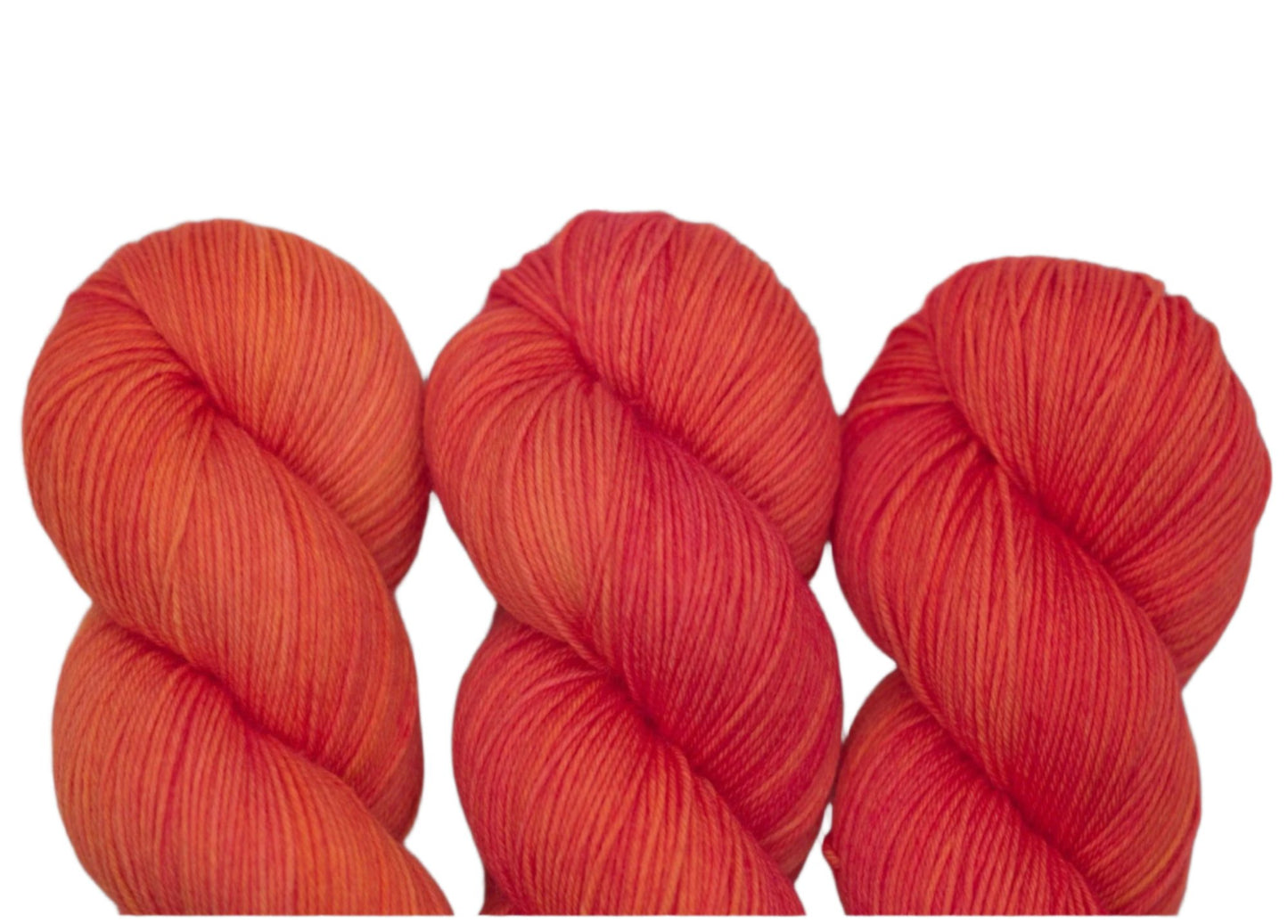 Orangish, Fingering Weight Yarn