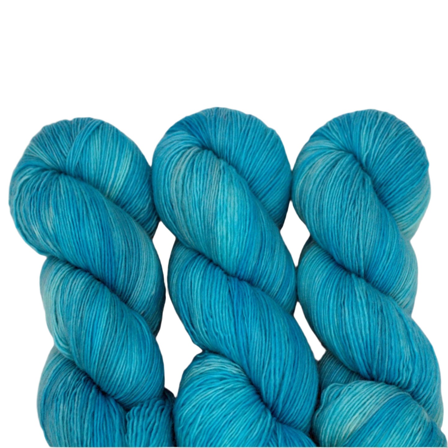Sea Breeze (tonal), Single Ply Fingering Weight Yarn