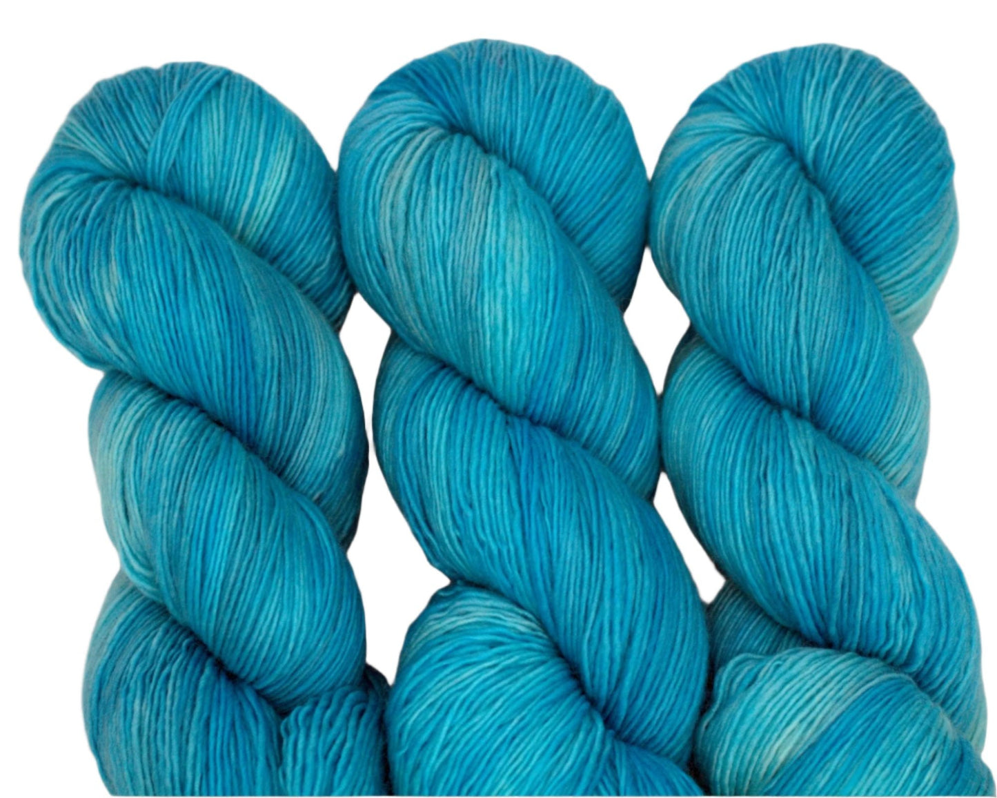 Sea Breeze (tonal), Single Ply Fingering Weight Yarn - Pleasant Valley Fibers