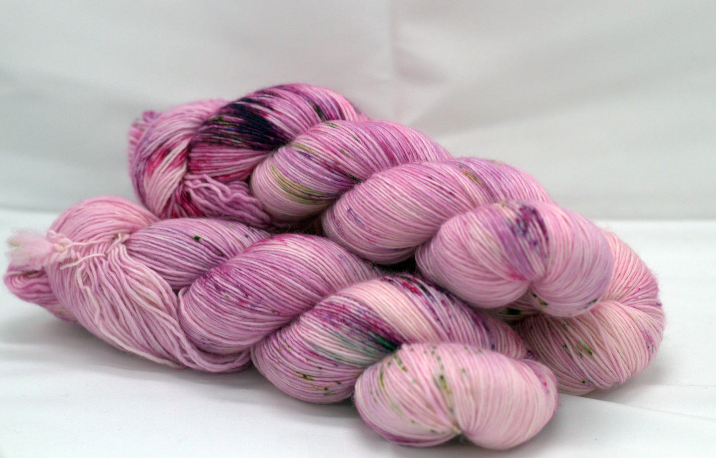Speckled Orchid, Soft Singles Fingering Weight Yarn