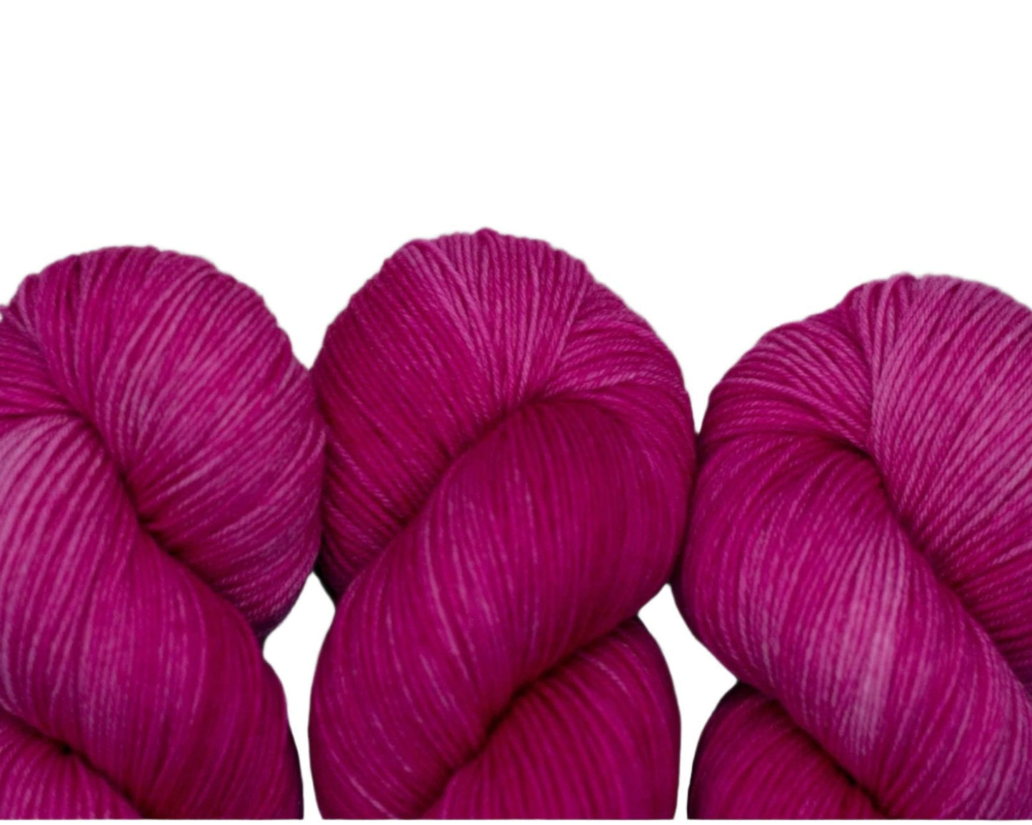 Positively Pink, Fingering Weight Yarn - Pleasant Valley Fibers