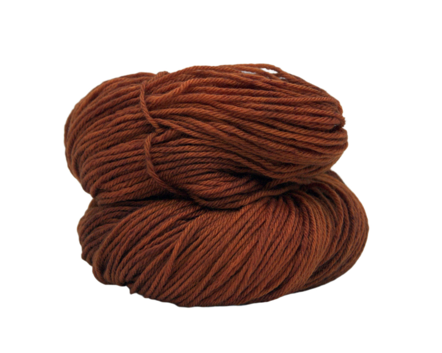 Rust, Non-Superwash DK - Pleasant Valley Fibers