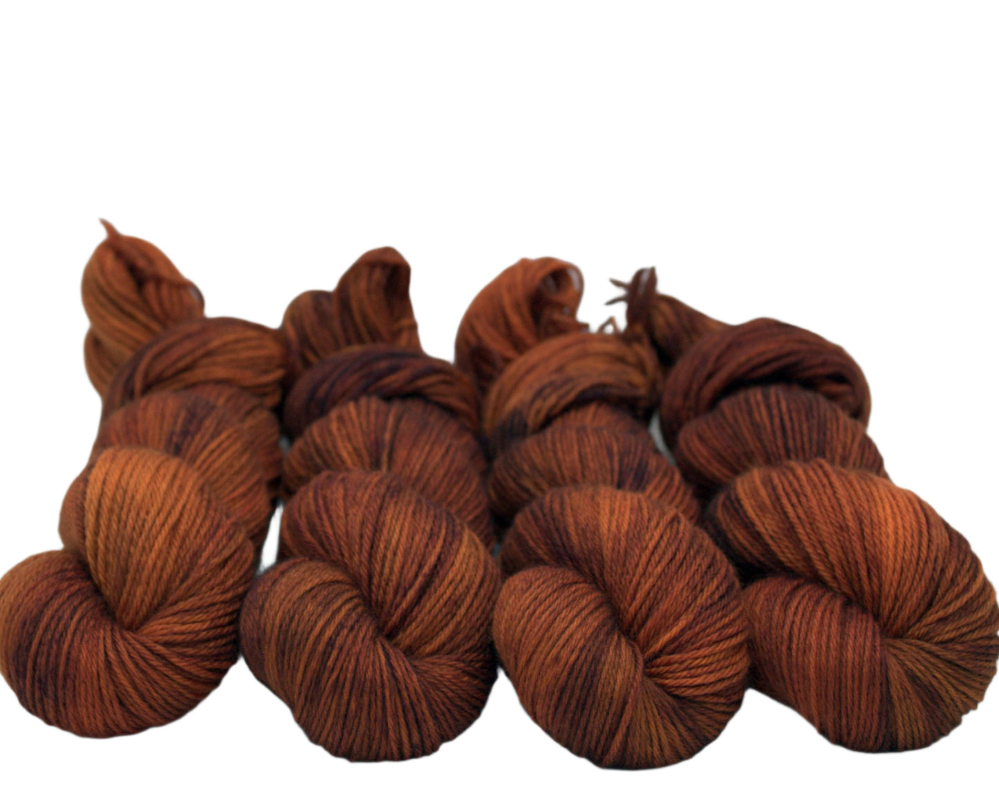 Rust, Non-Superwash DK - Pleasant Valley Fibers