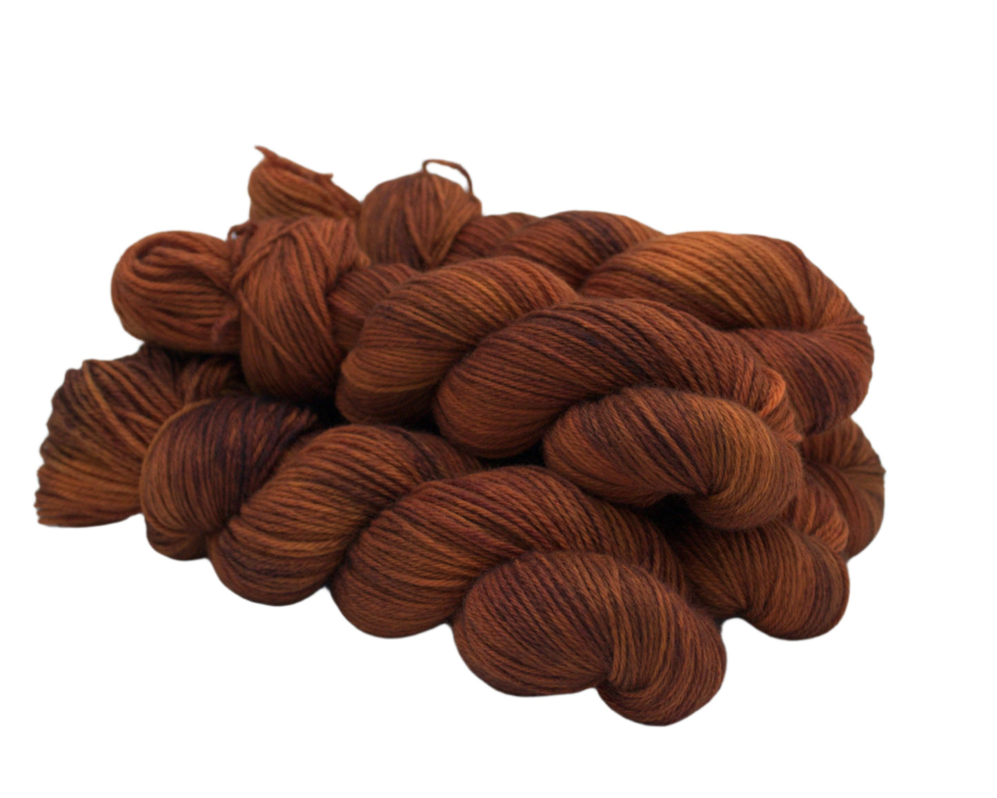 Rust, Non-Superwash DK - Pleasant Valley Fibers