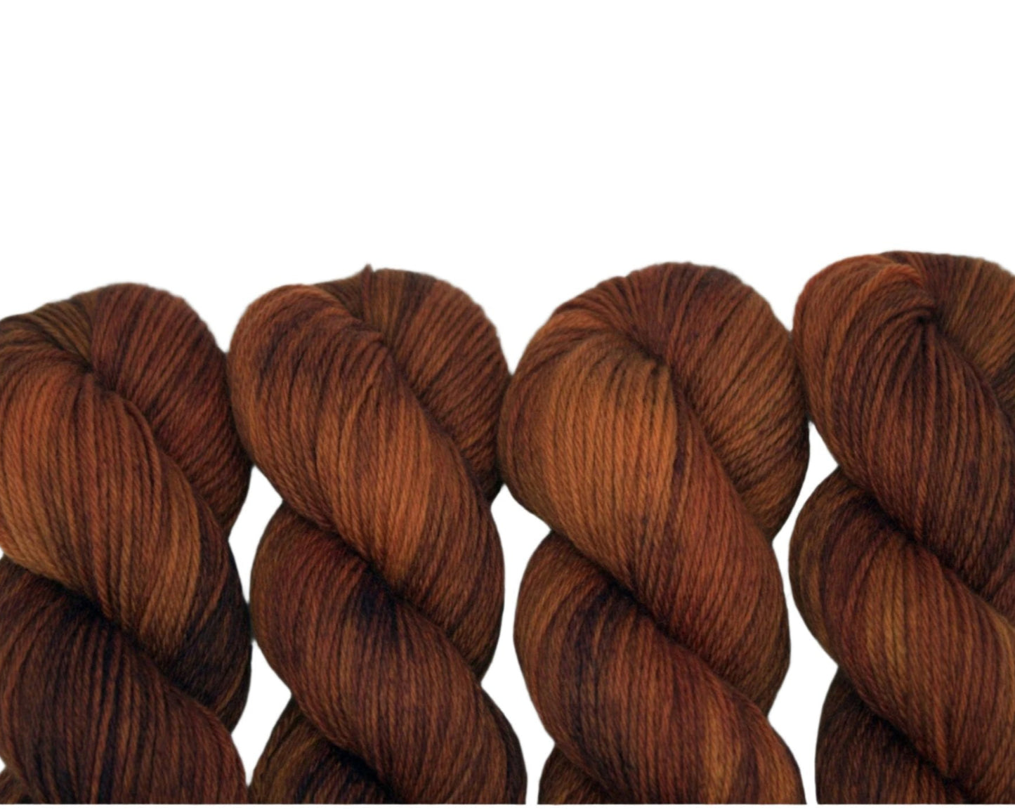 Rust, Non-Superwash DK - Pleasant Valley Fibers