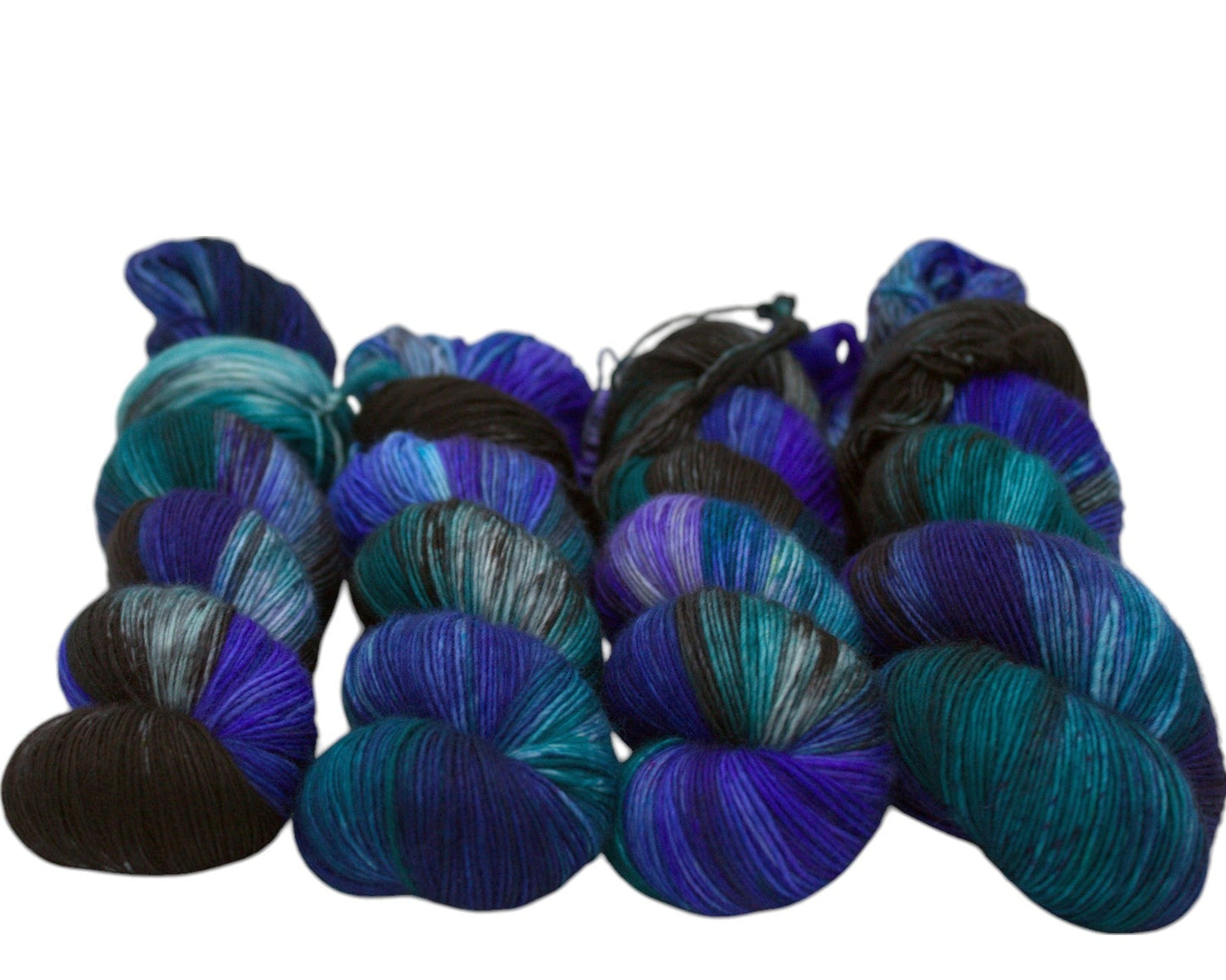Whirlwind, Single Ply Fingering Weight Yarn (dye lot 001) - Pleasant Valley Fibers