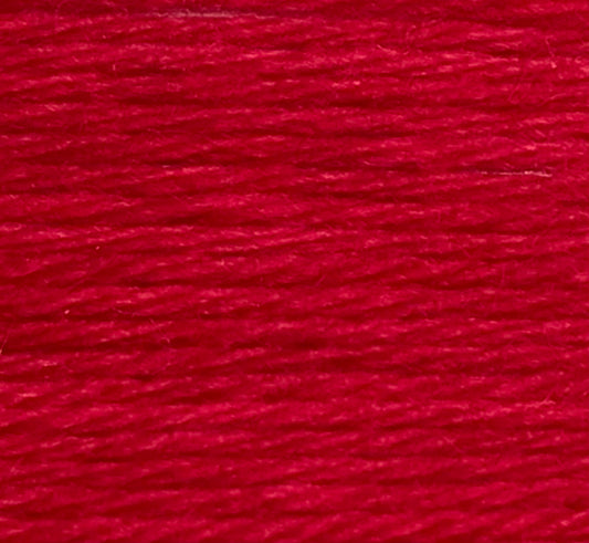Hand dyed yarn, Dyed to Order-  Poinsettia Red