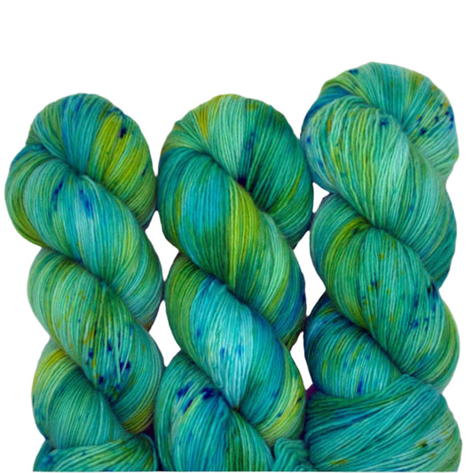 Sea Serpent, Single Ply Fingering Weight Yarn