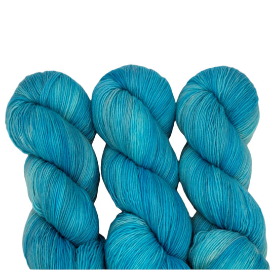Sea Breeze (tonal), Single Ply Fingering Weight Yarn