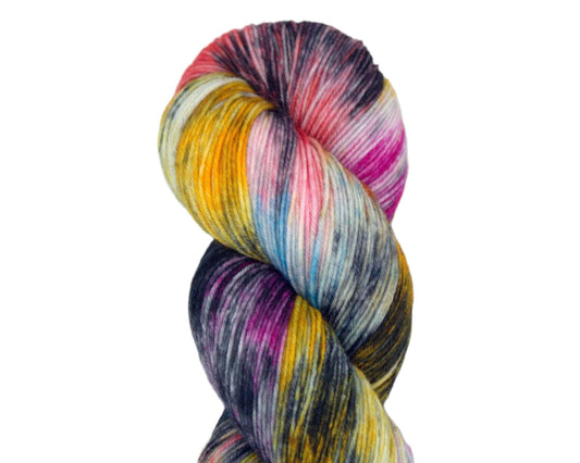 Sugar Skull, Fingering Weight Yarn - Pleasant Valley Fibers
