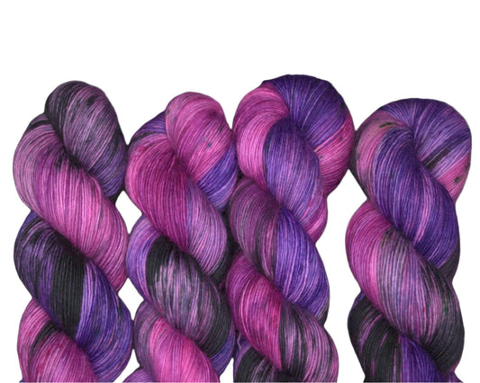 Serendipity, Single Ply Fingering Weight Yarn (dye lot 001)